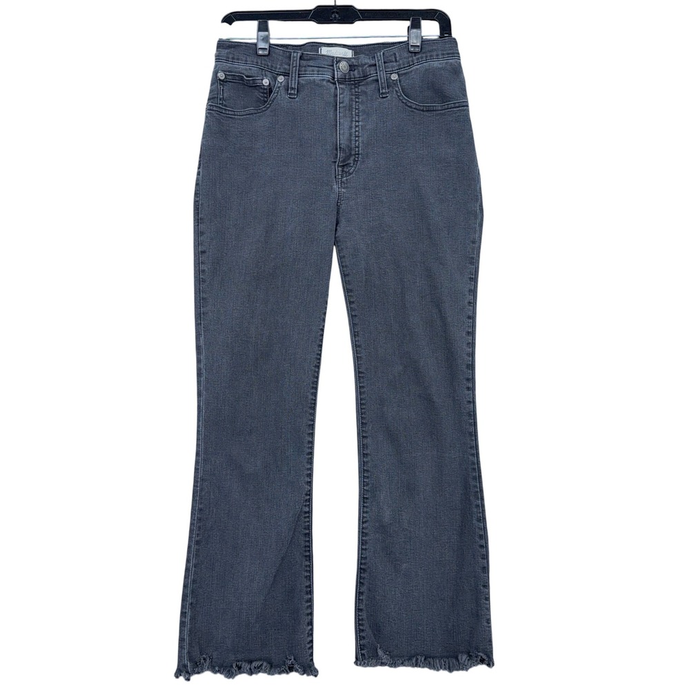 Madewell Cali‎ Demi-Boot Women 29 Cotton Polyester Elastane Black Jeans